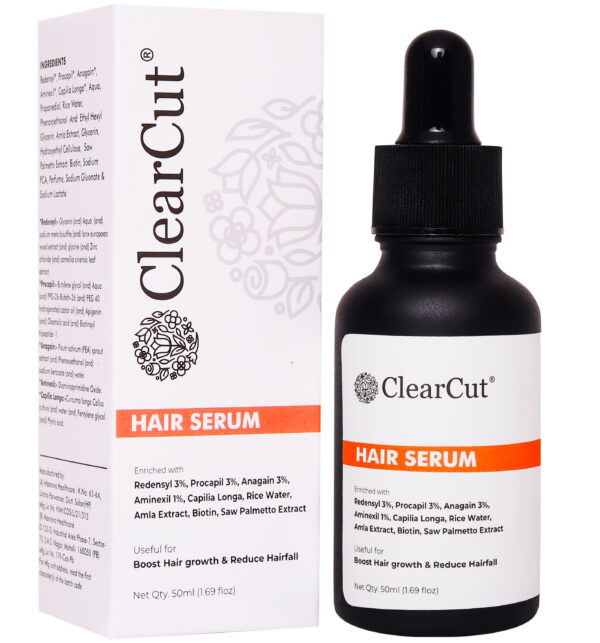 ClearCut Hair serum for hair fall control and hair regrowth
