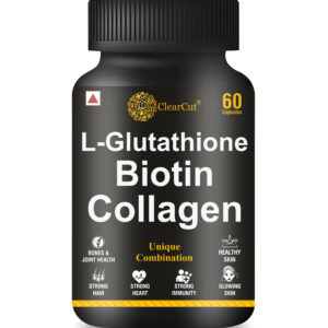 clearcut L glutathione biotin collagen capsule